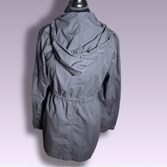 SUPPLIES by Unionbay Lightweight Grey Moto Jacket Convertible Sleeve Size Large - Picture 6 of 14